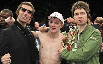 Ricky Hatton, Liam & Noel Gallagher