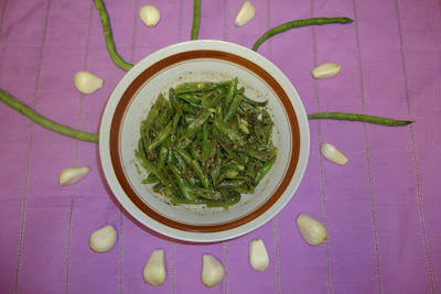 images of Shimi ko Achar / String Bean Pickle / Shimi Ka Achar - Sikkim Cuisine