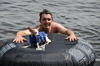 Bess and Benny at the lake