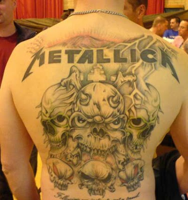 Metallica Tattoos metallica tattoos. Metallica Tattoos