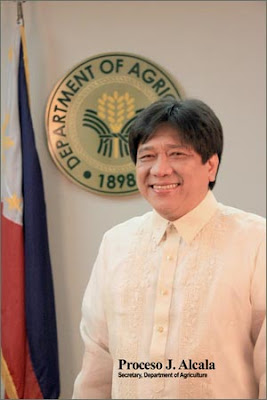 Philippine Agriculture Secretary Proceso Alcala