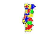 Ana 2º ano (mapa portugal pintado)