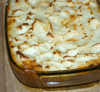 Although similar in composition to cottage pie, a shepherd's pie is actually 