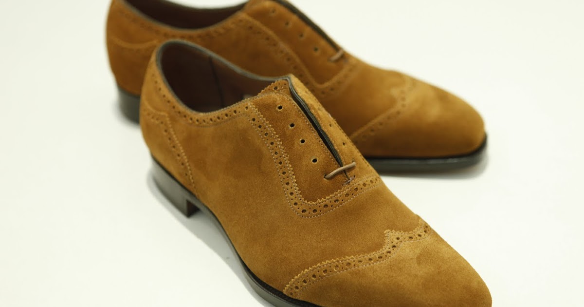 TASSELS Gentlemen's Shoe Store Edward Green Suede MTOs
