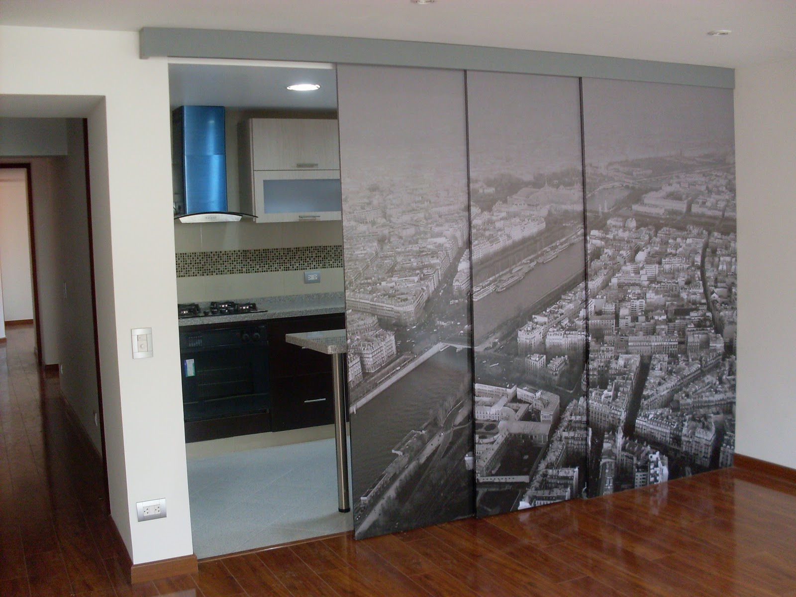 I.G.A. Cocinas y Carpinteria: Puerta Corredera Con Vinilo Adhesivo