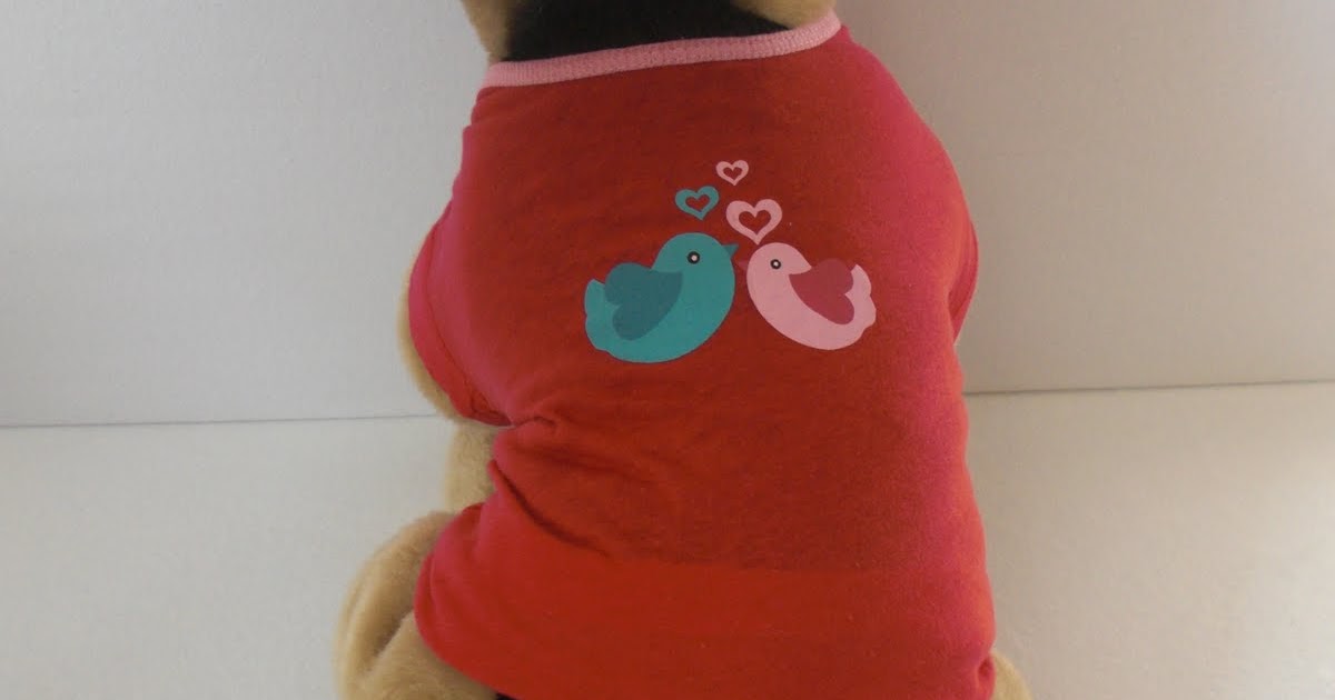 Obsessively Stitching Baby Shirt to Dog Shirt