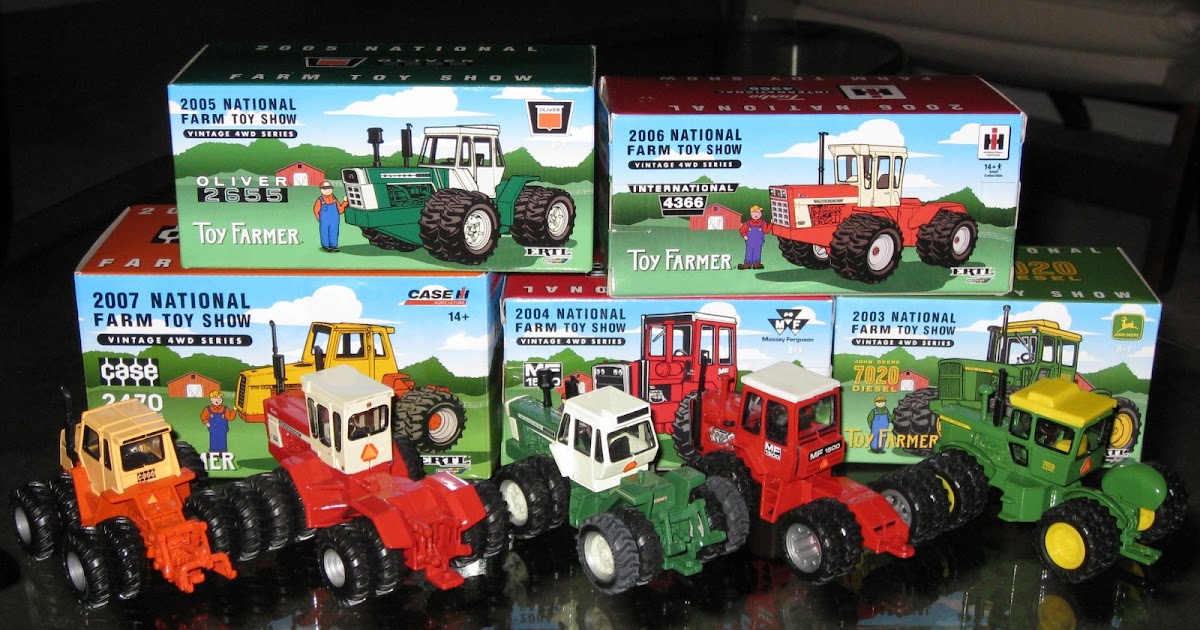 Zac's Tractors National Farm Toy Show Tractors