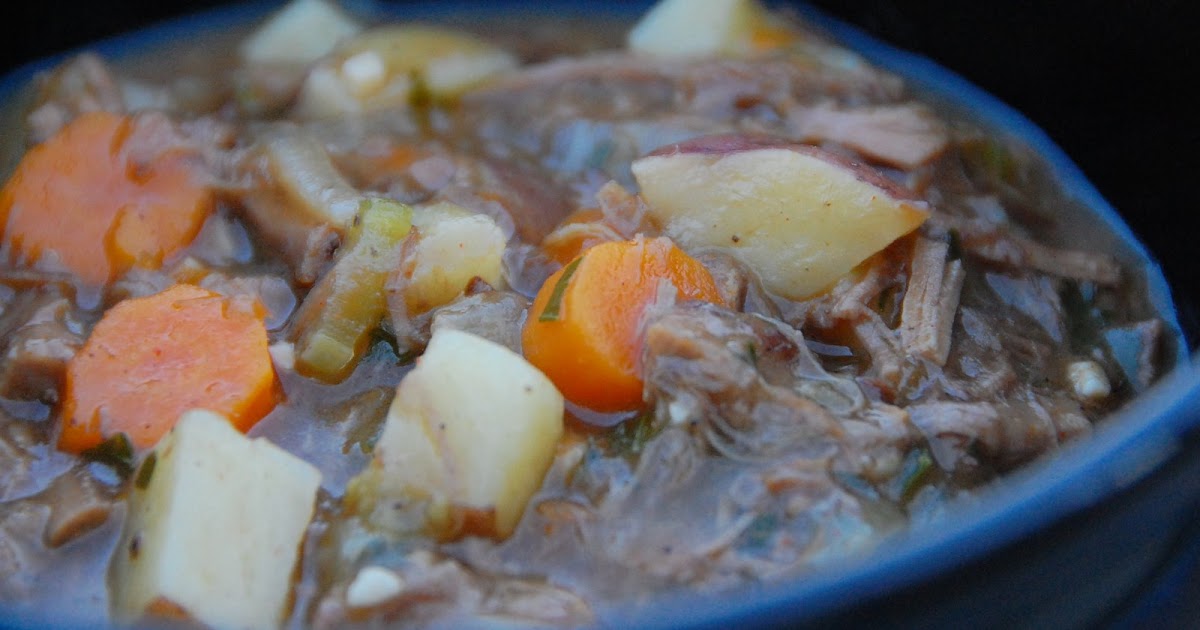 Barefoot and Baking Left Over Roast Beef Stew
