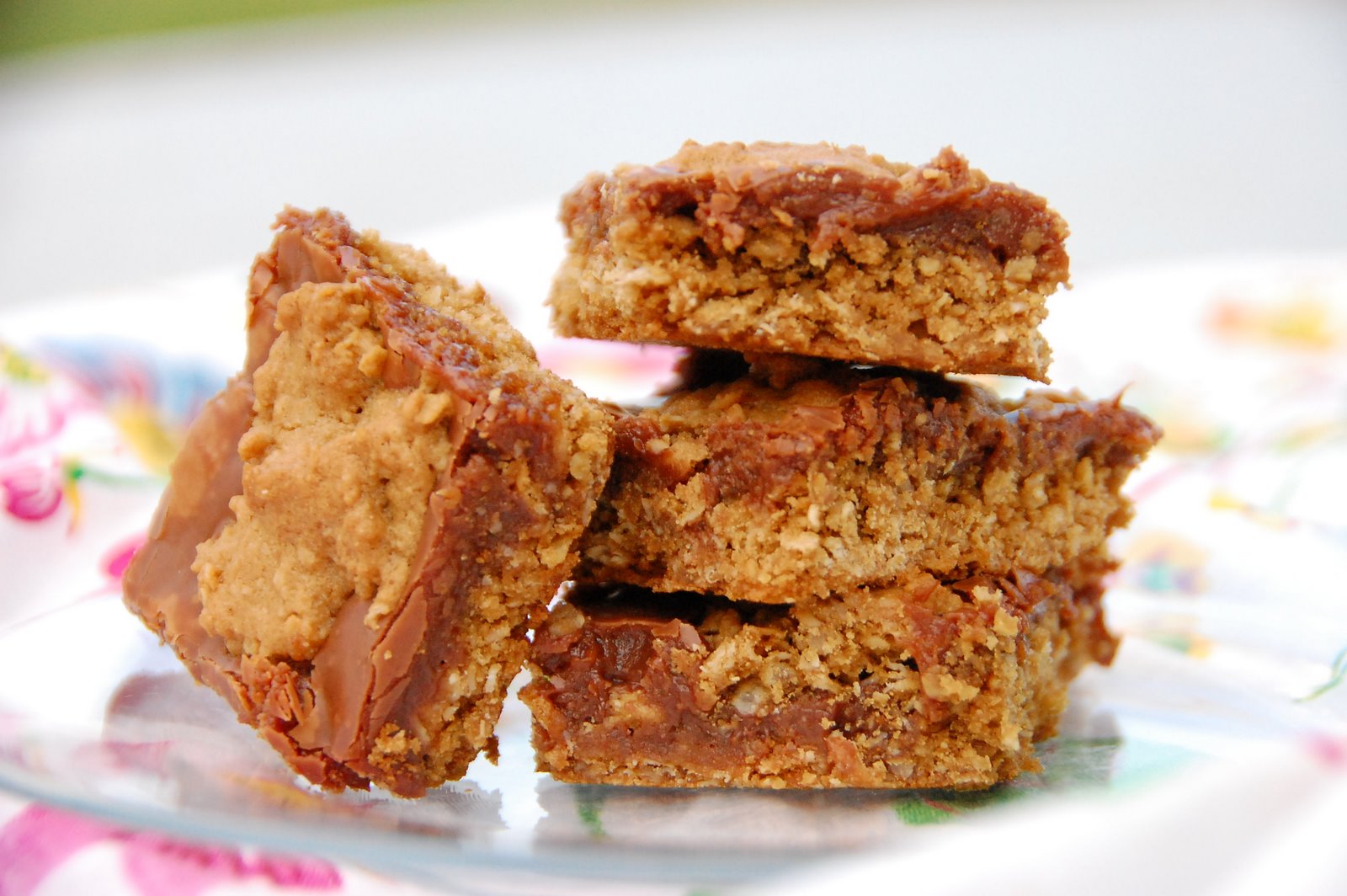 Barefoot and Baking Fudge Revel Bars