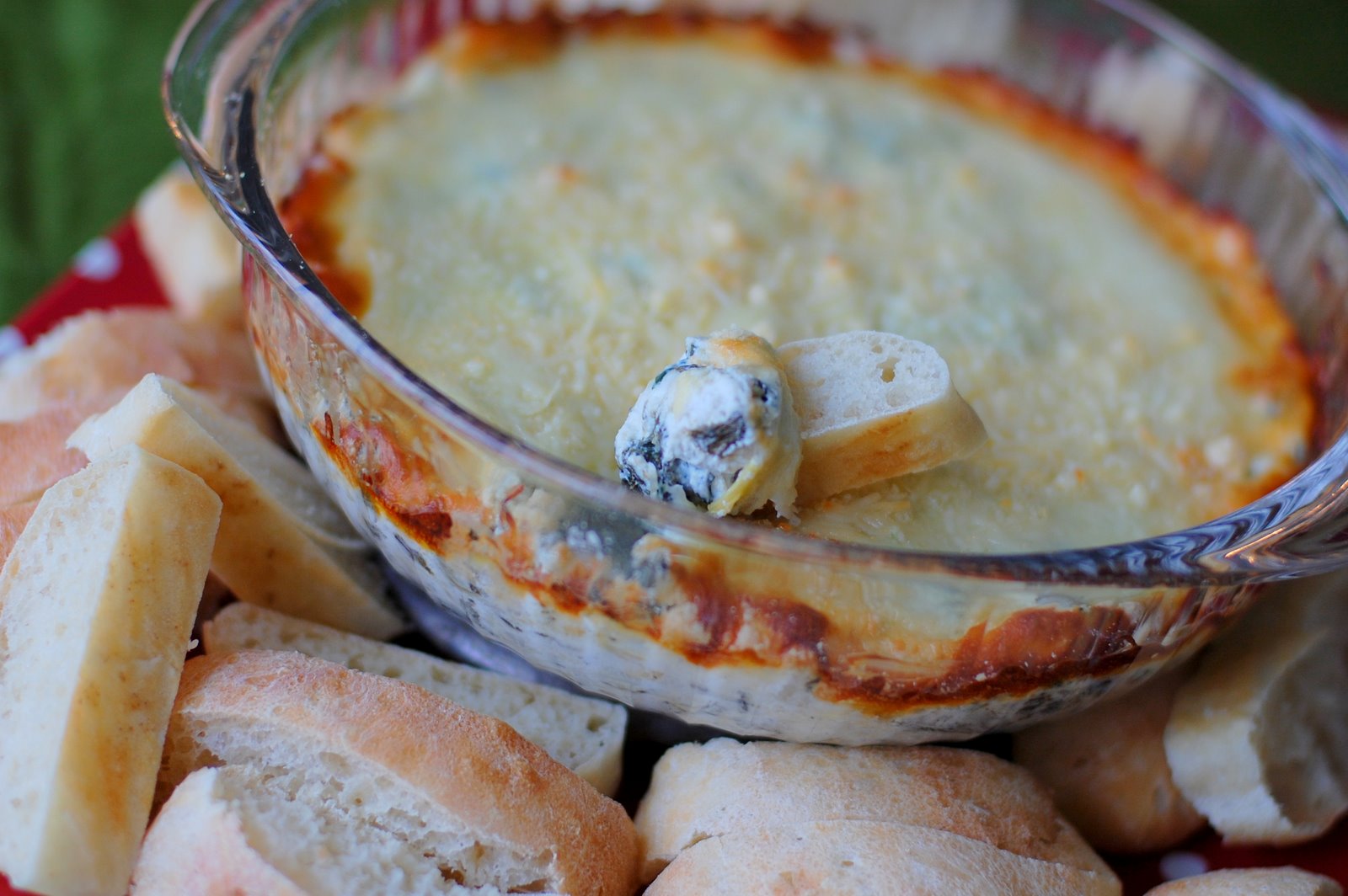 Barefoot and Baking Baked Spinach and Artichoke Dip