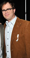 Rainn Wilson wearing white knot