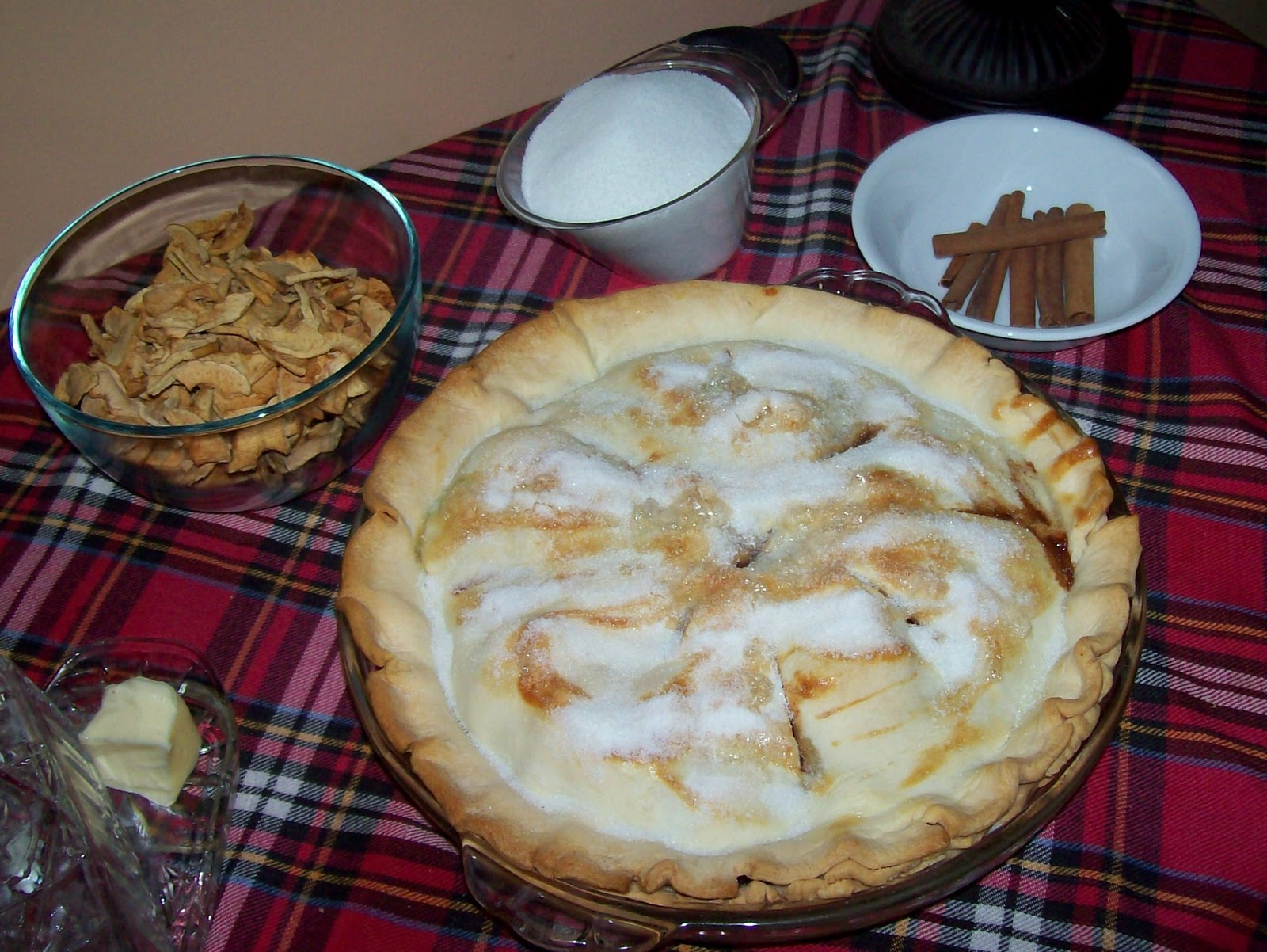 Green Acres with Twyla AmishStyle Dried Apple Pie