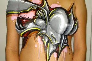 Graffiti Body Painting