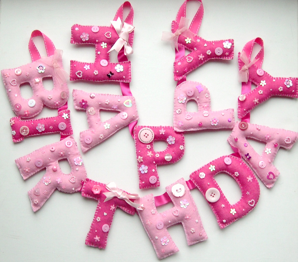 pink happy birthday