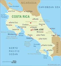 Map of Costa Rica