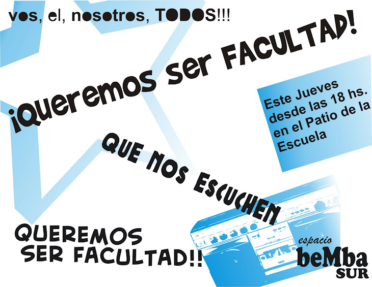 Queremos ser FACULTAD!!