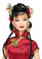 Chinese New Year Barbie Card