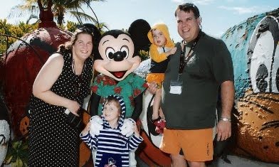 Family at Castaway Cay