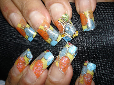 Alongamento de Unha Decorado