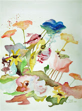 Aquarel veldbloemen (te koop)