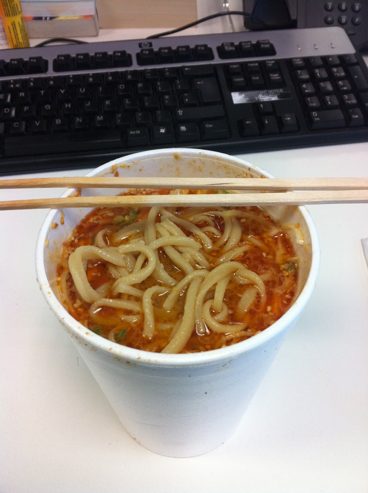 a rather unusual chinaman Hand pulled Noodle Bar, Leicester Square