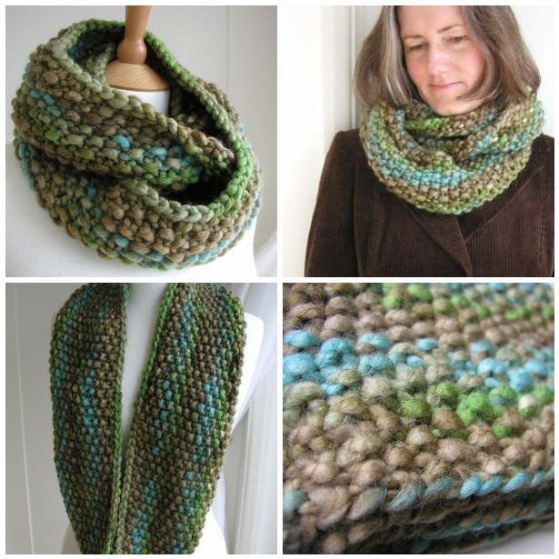 Hand Knitted Things: Indie Circular Scarf Instructions