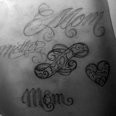 In Honor of Mother's Day, Scott Campbell will be doing "Mom" tattoos for