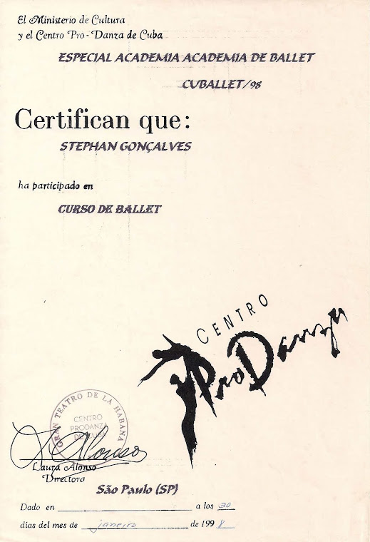 HISTÓRICO DO PROFESSOR STEPHAN