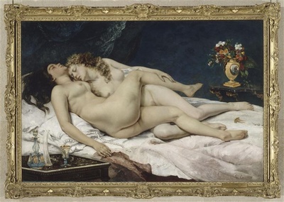 Le sommeil. G. Courbet 1866