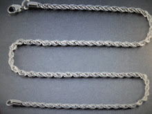 ( 18 )       stainless steel rope chain  28 &  30 long   $40.00 each