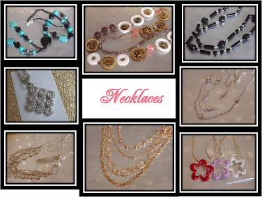 Beaded and Diamante crystal Necklaces