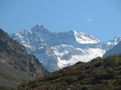 The Andes near Santiago