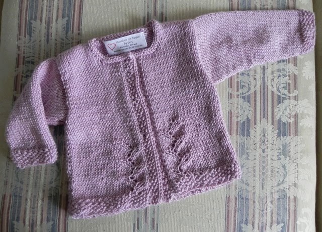 NOT JUST ABOUT KNITTING: Provence Baby Cardigan