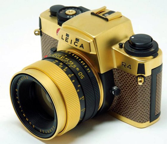 RARE EDITION OF LEICA R4 WITH SUMMILUX 50