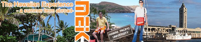 <br>The Hawaiian Experience - a summer term abroad-