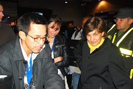 Con la Ministra de Educación en el 2008