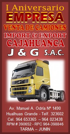 IMPORT & EXPORT CAJAHUANCA