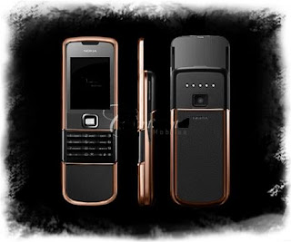 xpensive mobile phones nokia arte sapphire black 18k rose gold diamond enhanced