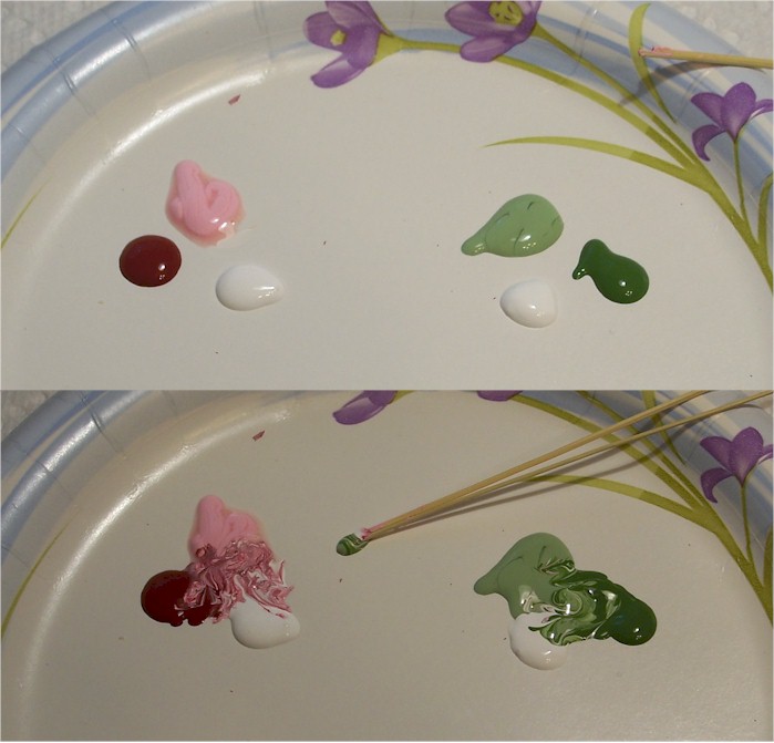 olderrose Button Painting Tutorial