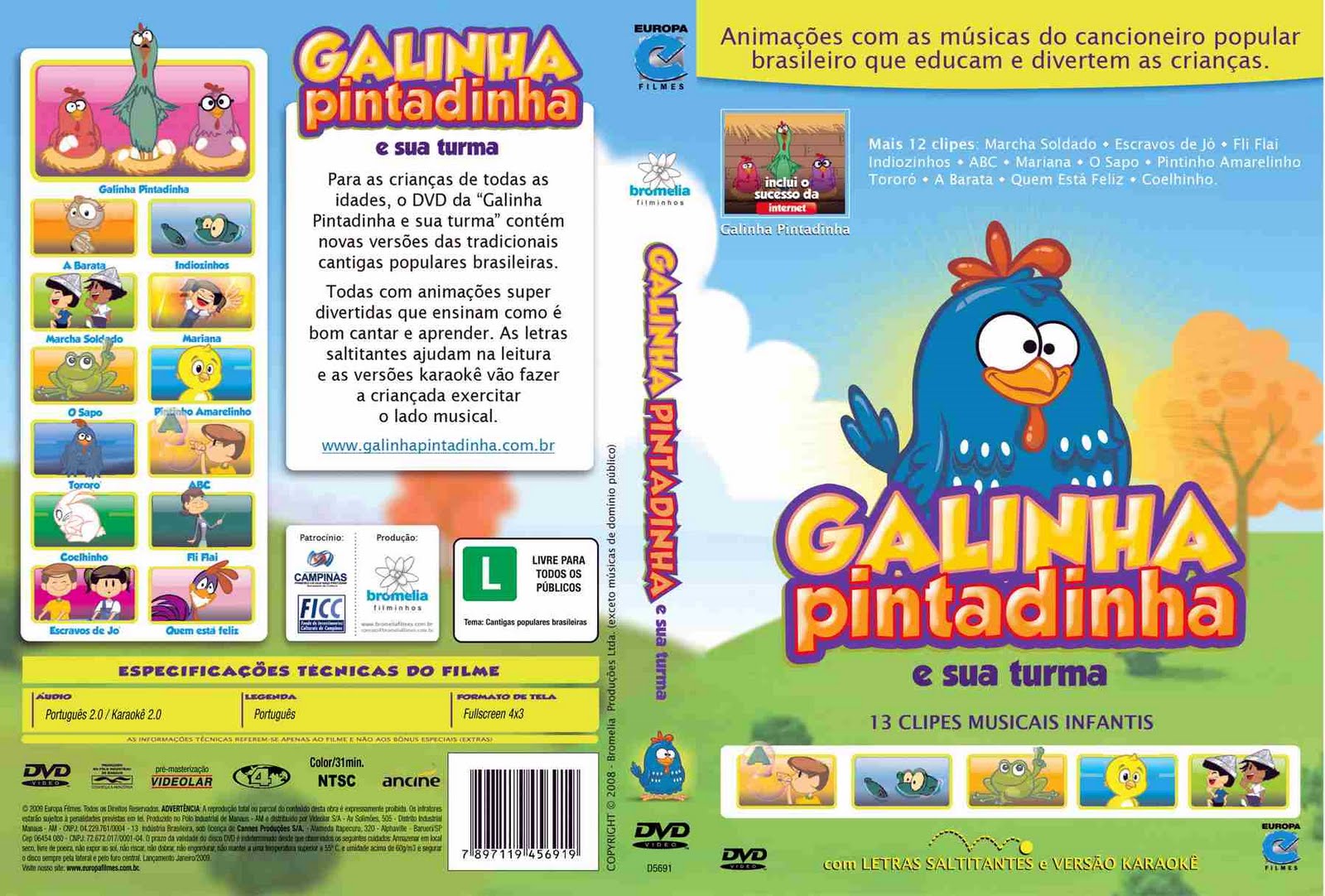 Galinha pintadinha e sua turma - dvd completo - crianças 2 on Vimeo