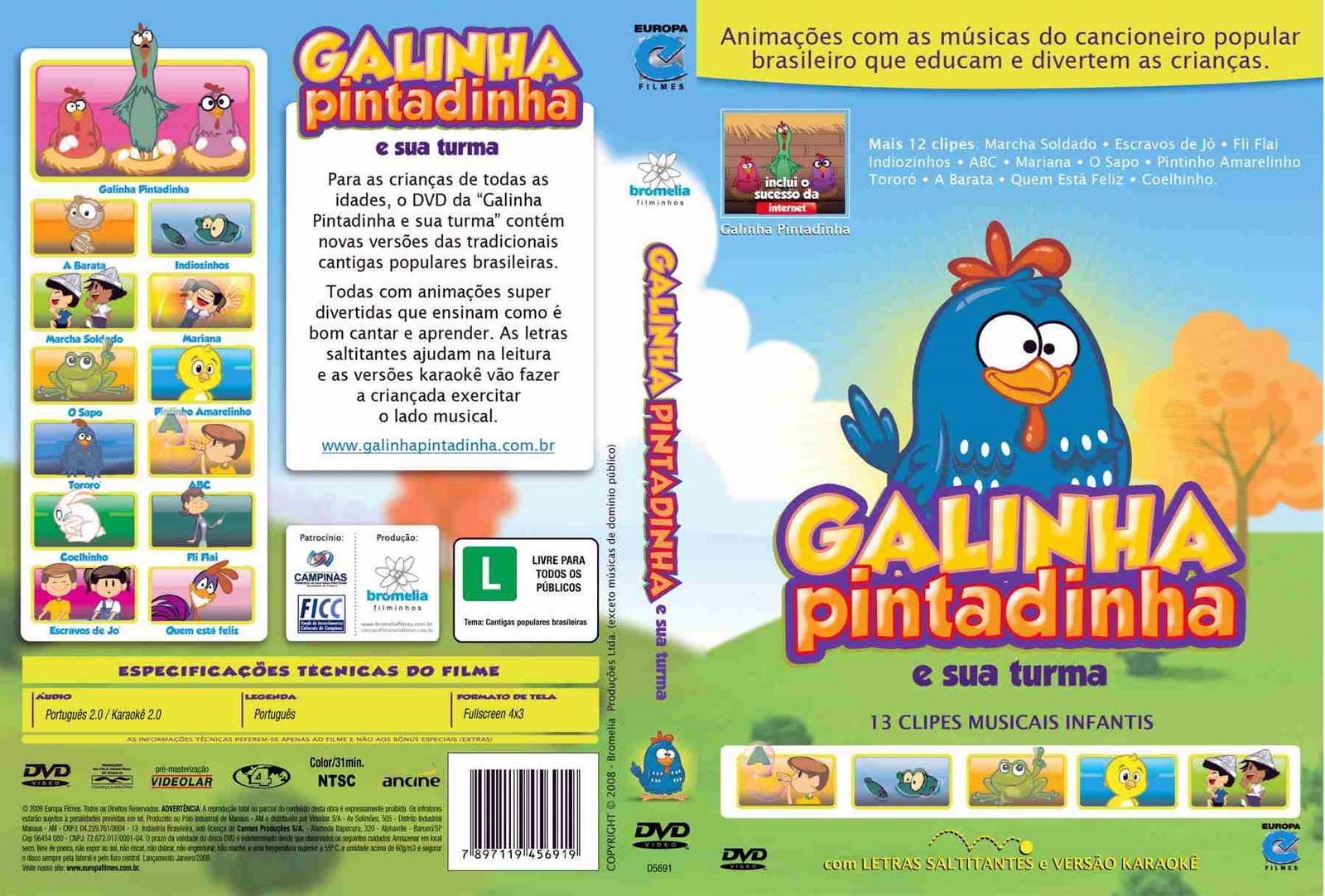 Stream DVD Galinha Pintadinha 2 - Desenho Infantil by Educação Infantil -  CEDS