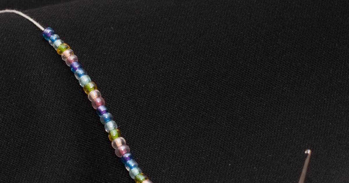 In the Loop How to Crochet a Bead Rope