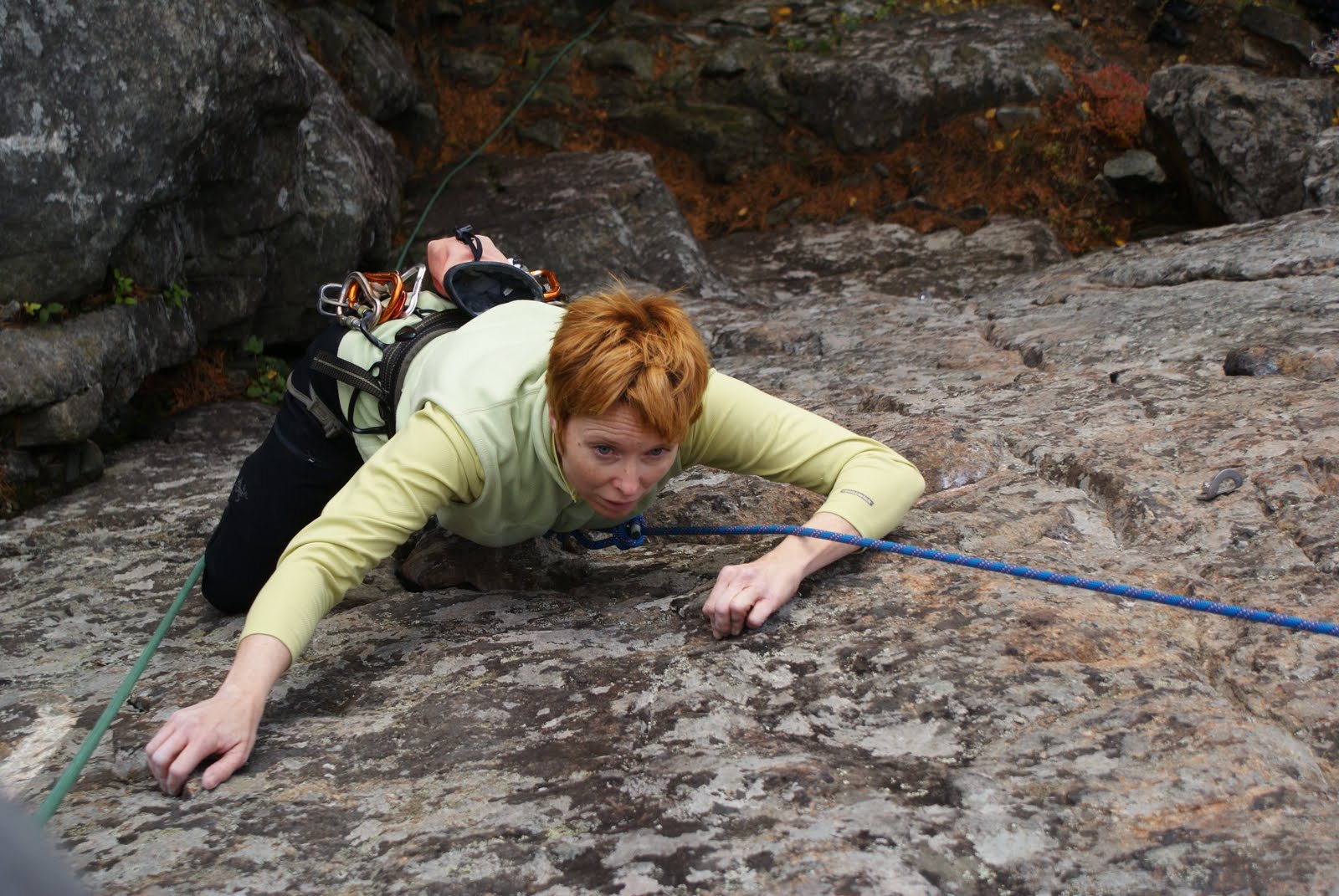 Alan Wechsler Climbing at Shelving Rock The Adirondack Almanack