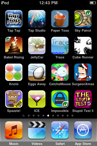 games for ipod games for ipod