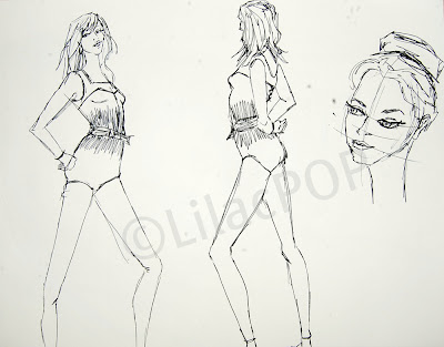 Free Fashion Sketches To Draw