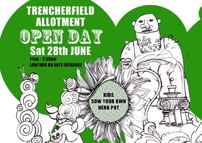 Trencherfield Allotment Open Day Sat 28th June