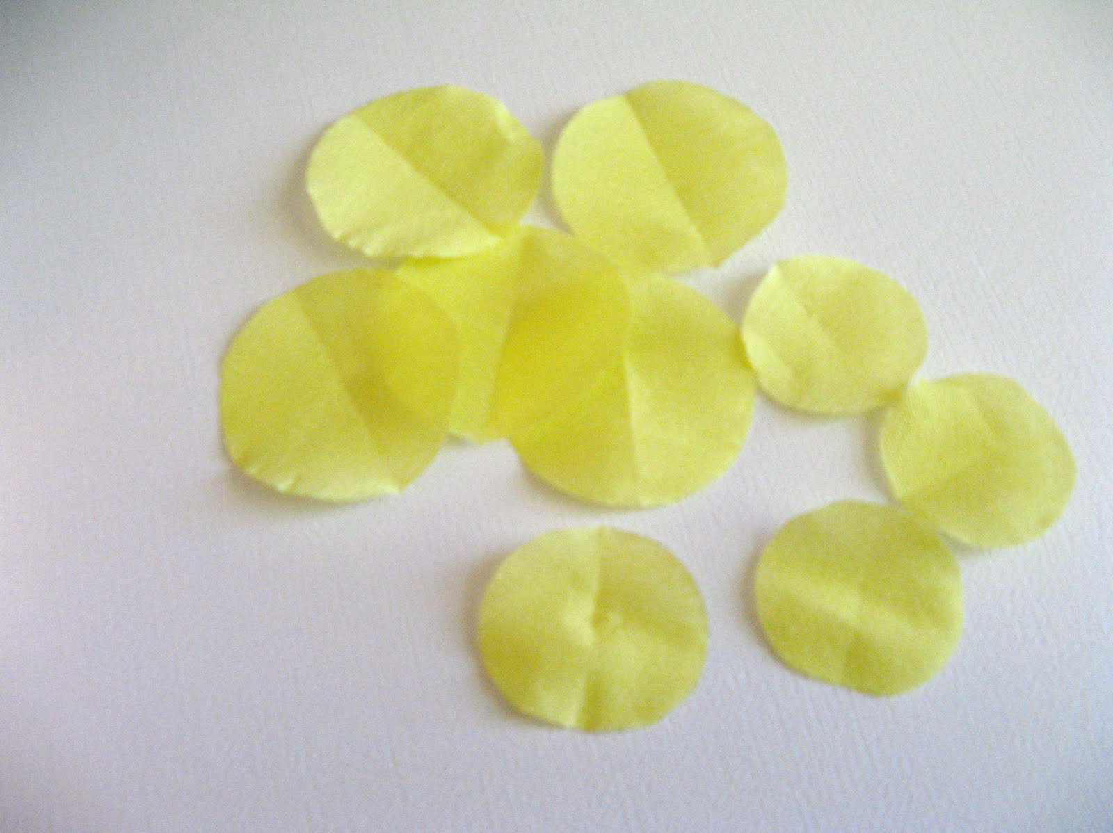small paper flowers