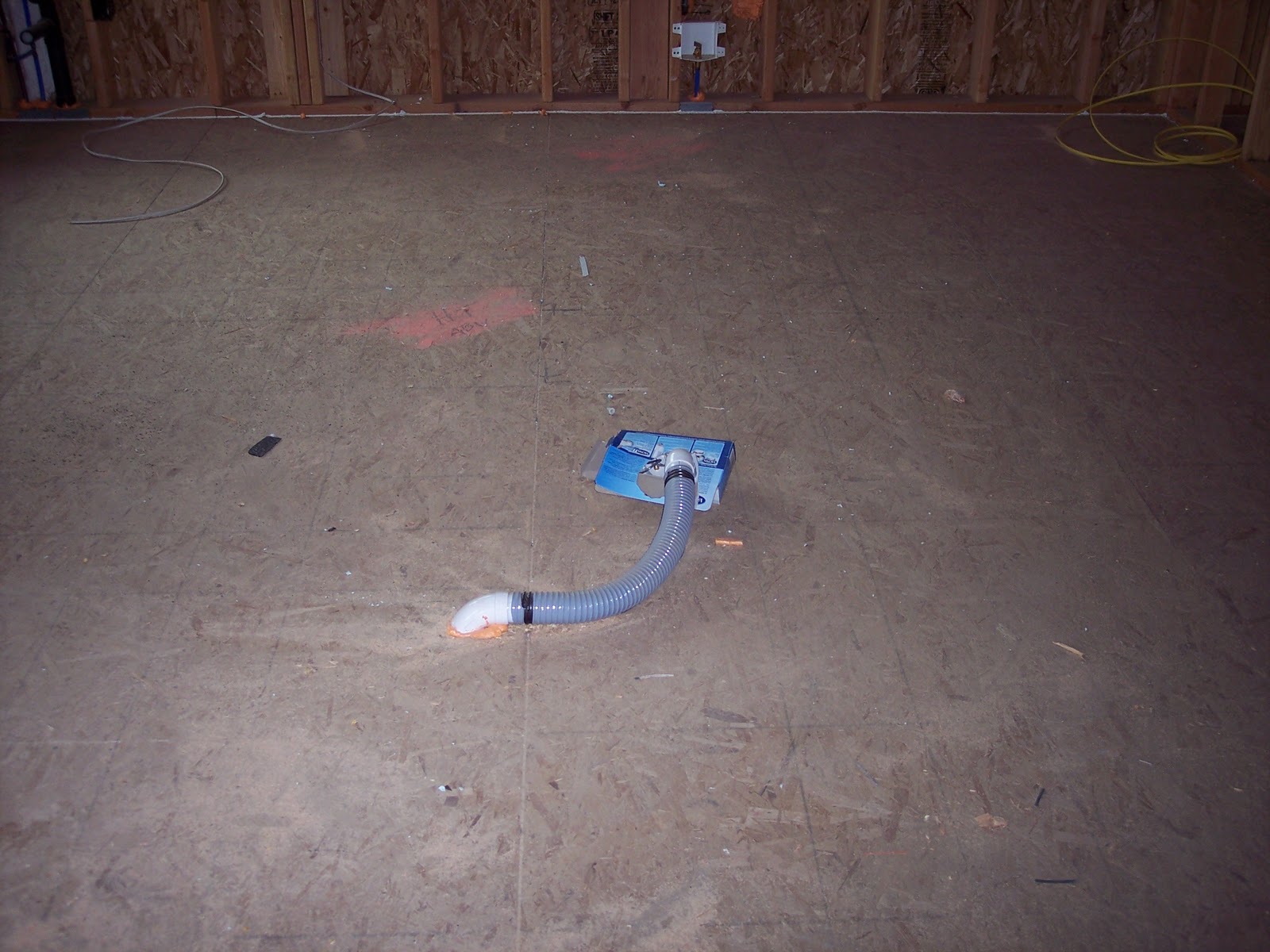 Building a Home Central Vacuum System Rough In