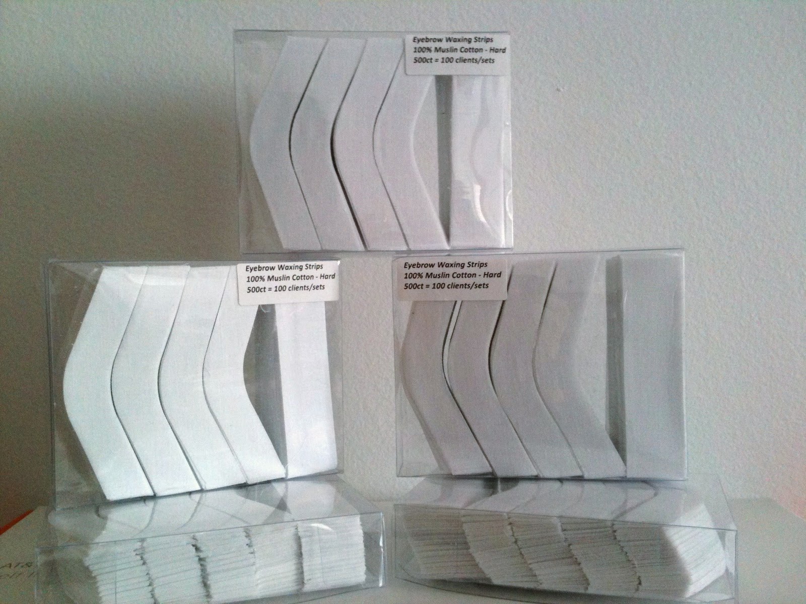 Easy Eyebrow waxing strips by My Tran Easy Eyebrow Waxing Strips by My