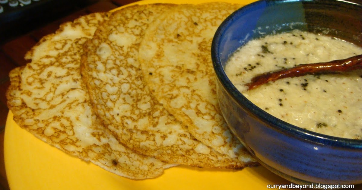 Curry And Beyond How to use leftover Rice Instant Dosa/Rice pancake